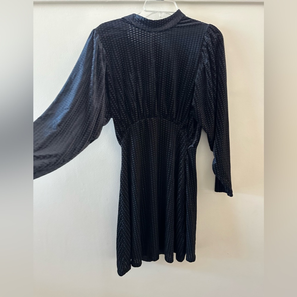 Zara black mini dress size xs